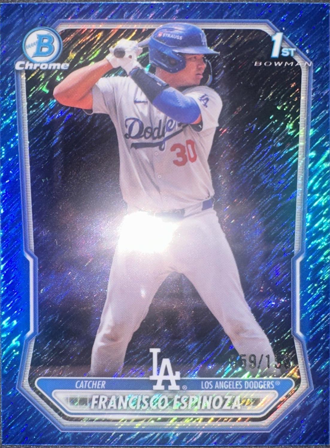 Francisco Espinoza [Blue Shimmer Refractor] #BCP-106