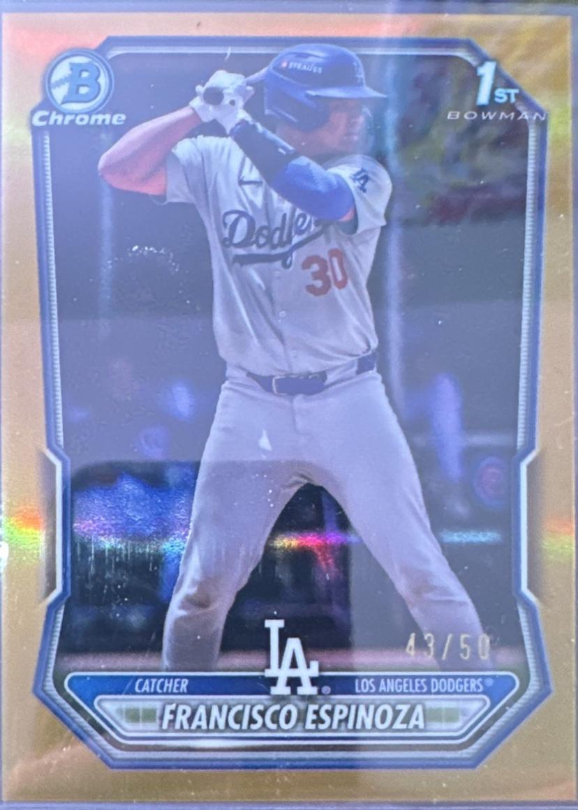 Francisco Espinoza [Gold Geometric Refractor] #BCP-106