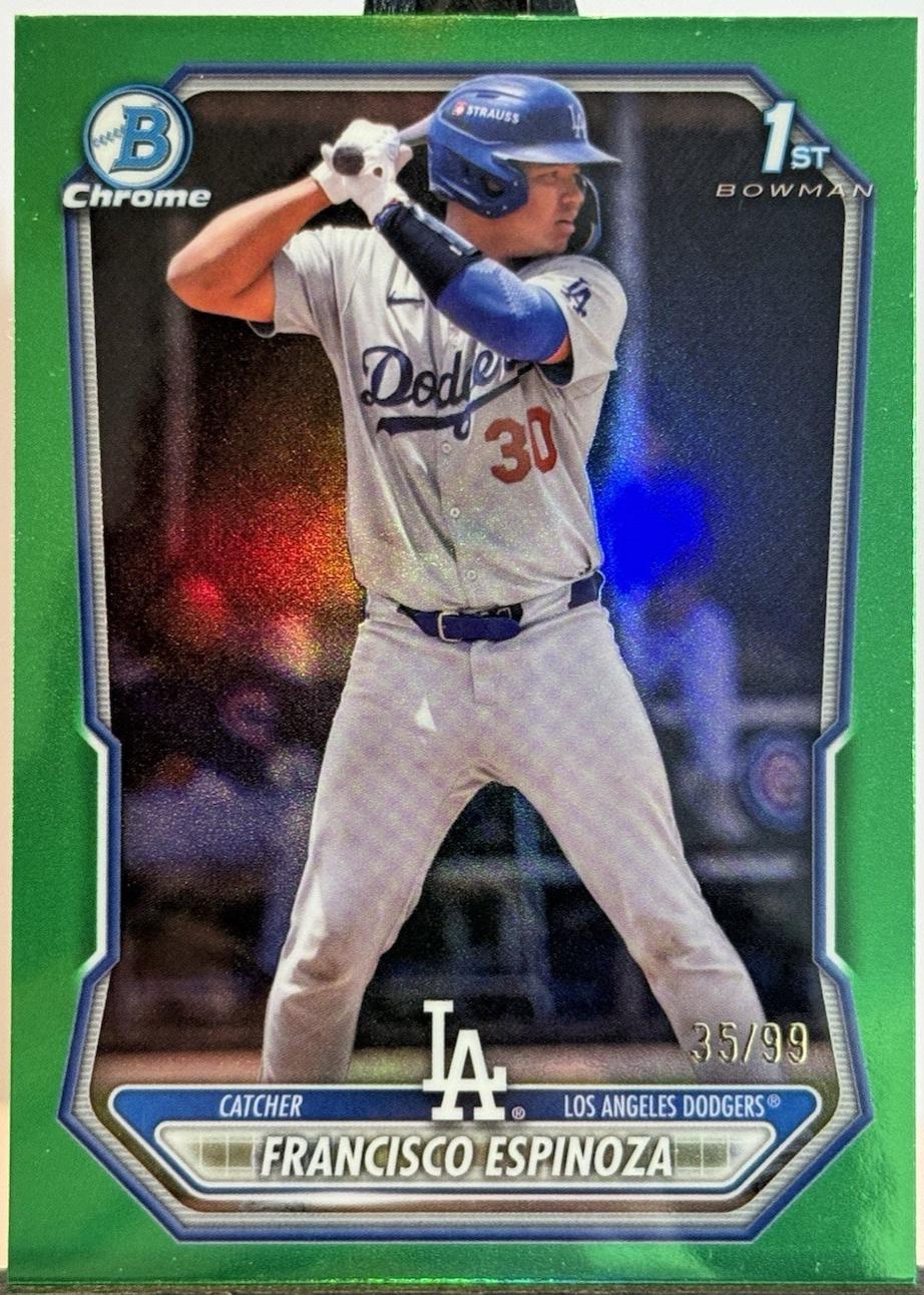 Francisco Espinoza [Green Geometric Refractor] #BCP-106