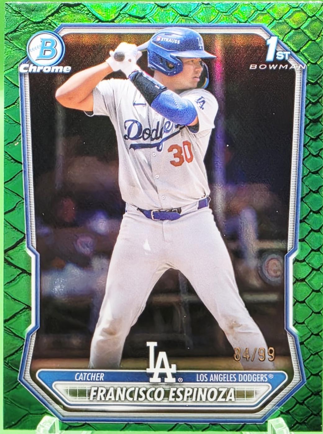 Francisco Espinoza [Green Reptilian Refractor] #BCP-106