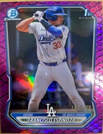 Francisco Espinoza [Reptilian Fuchsia Refractor] #BCP-106
