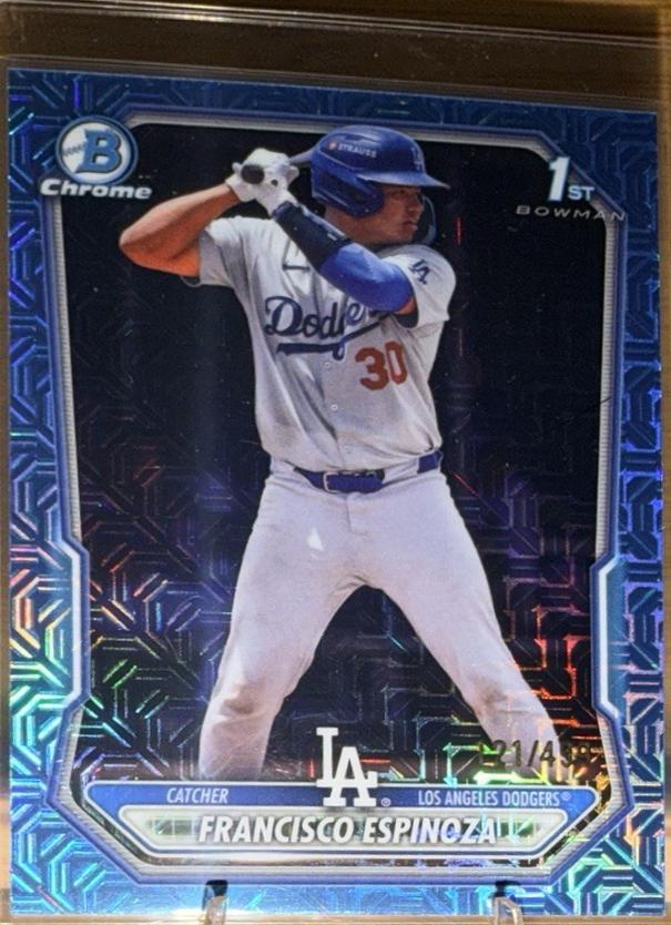 Francisco Espinoza [Sky Blue Mojo Refractor] #BCP-106