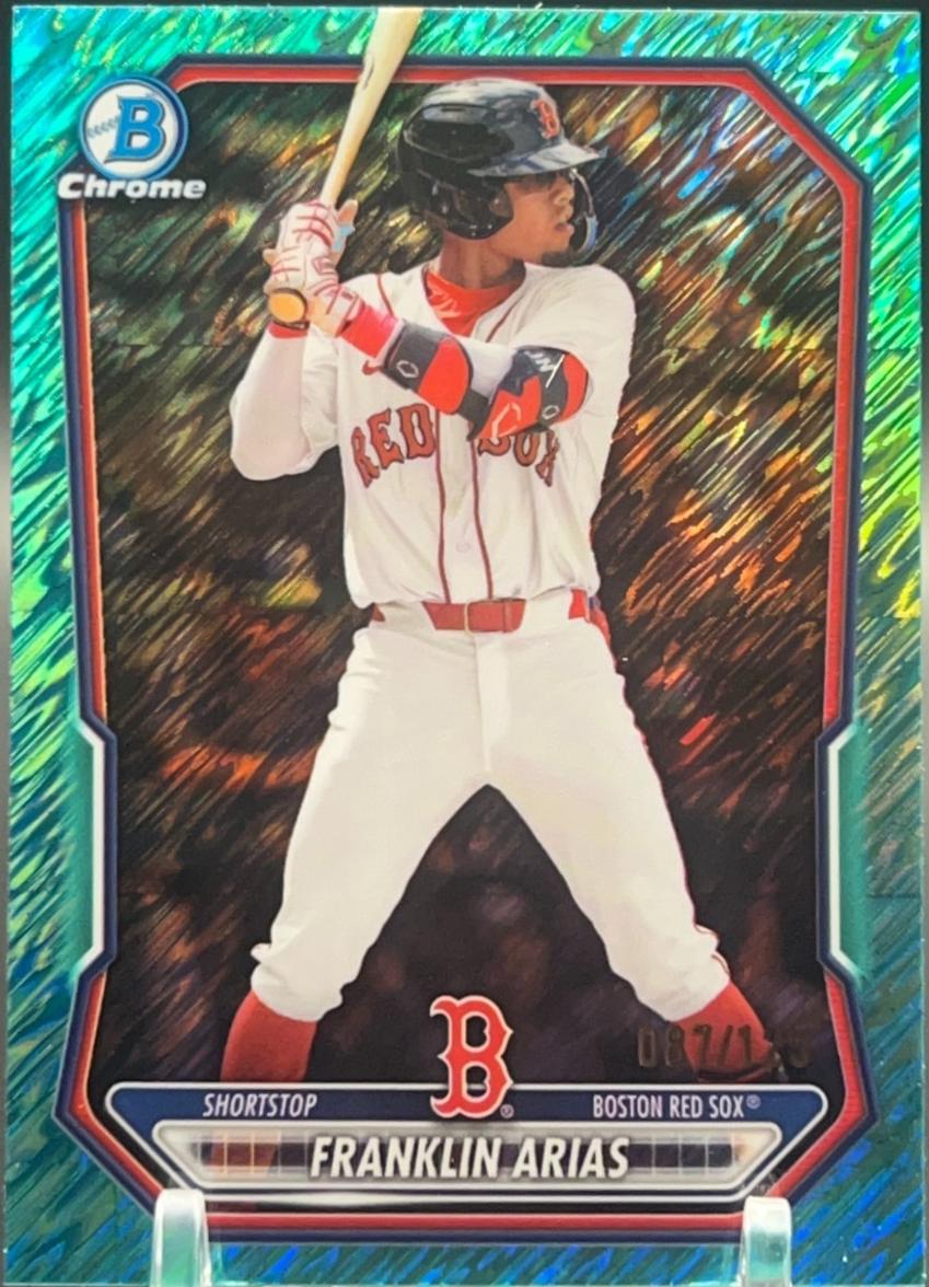 Franklin Arias [Aqua Shimmer Refractor] #BCP-27