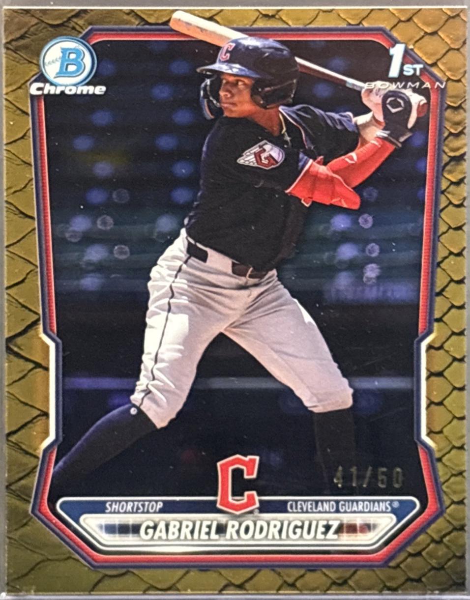 Gabriel Rodriguez [Reptilian Gold Refractor] #BCP-118