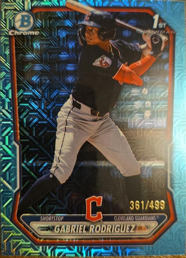 Gabriel Rodriguez [Sky Blue Mojo Refractor] #BCP-118