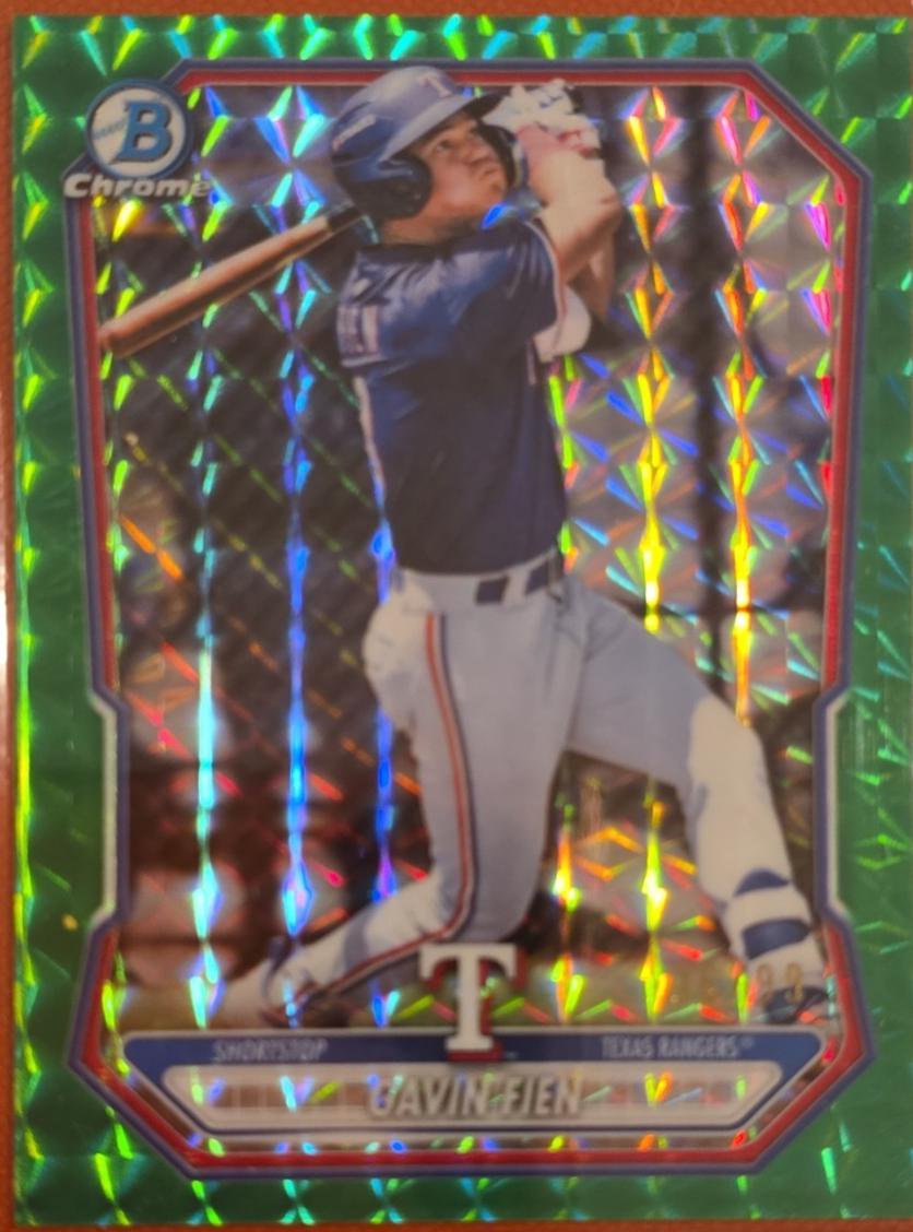 Gavin Fien [Green Geometric Refractor] #BCP-126