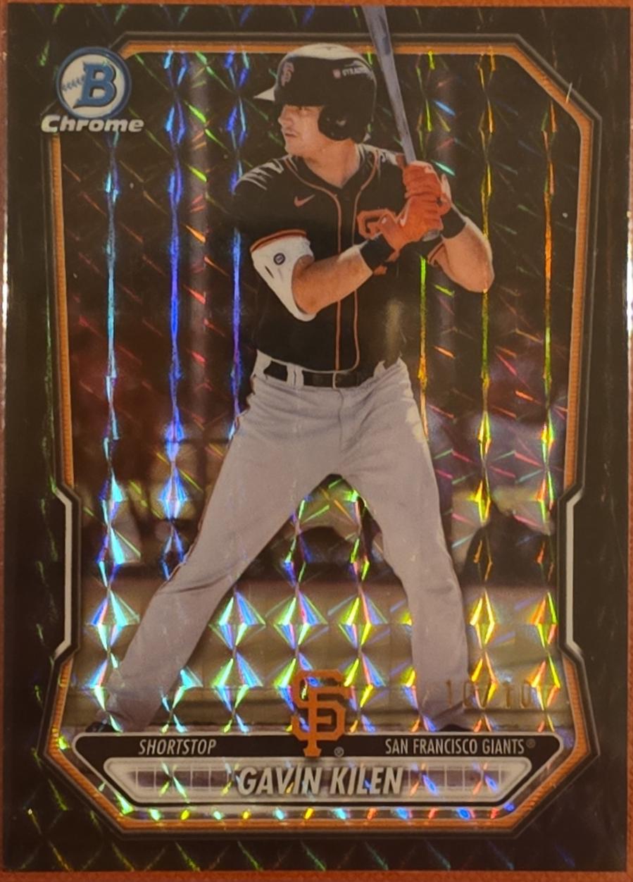 Gavin Kilen [Black Geometric Refractor] #BCP-136