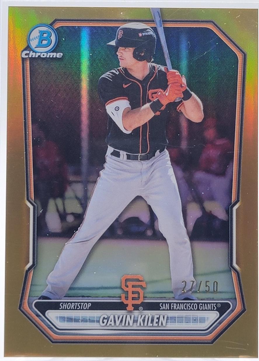 Gavin Kilen [Gold Refractor] #BCP-136