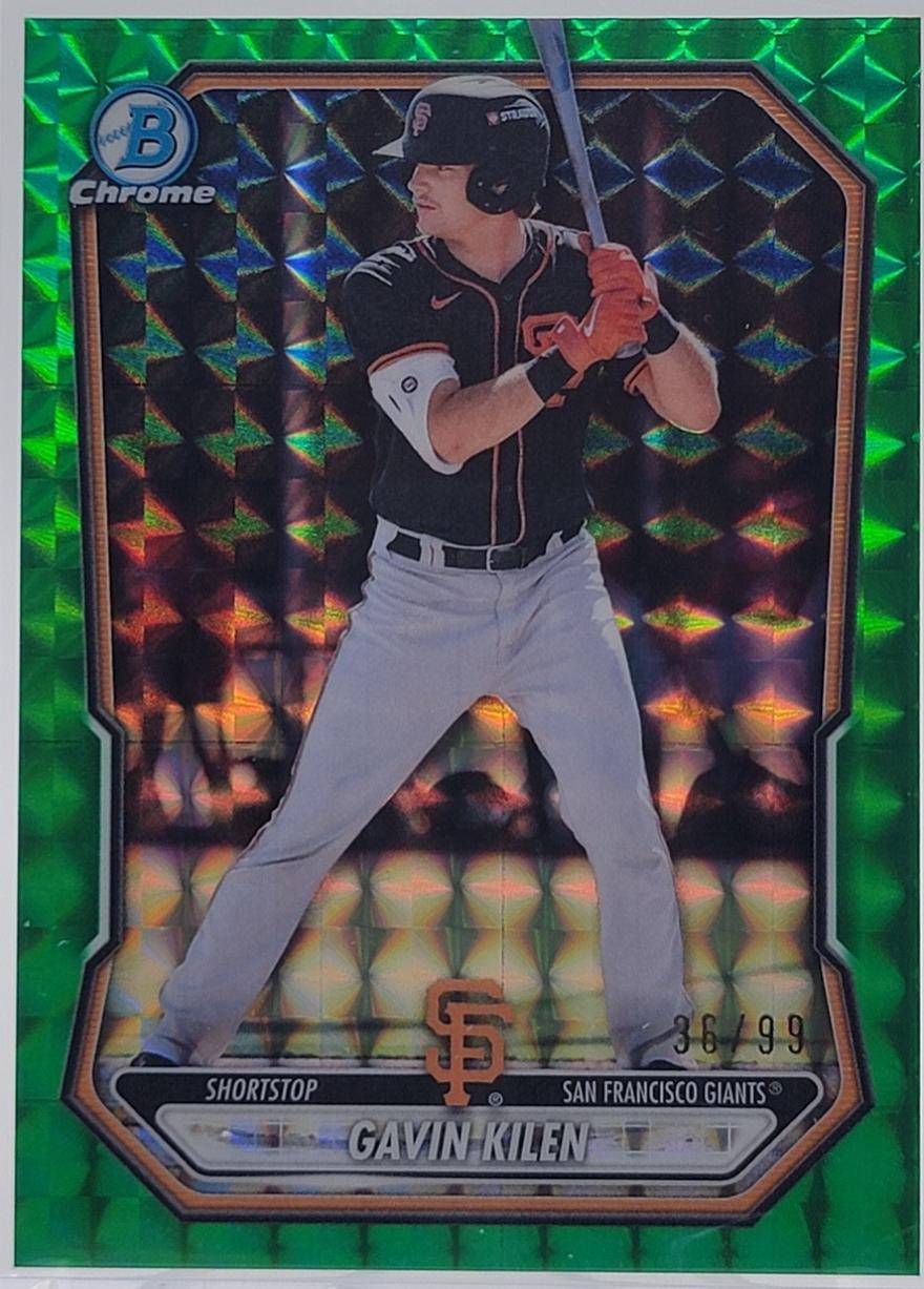 Gavin Kilen [Green Geometric Refractor] #BCP-136