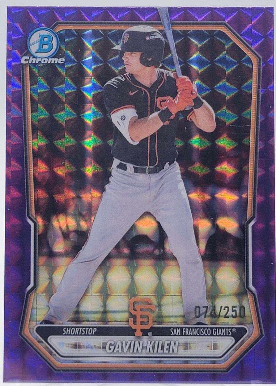 Gavin Kilen [Purple Geometric Refractor] #BCP-136