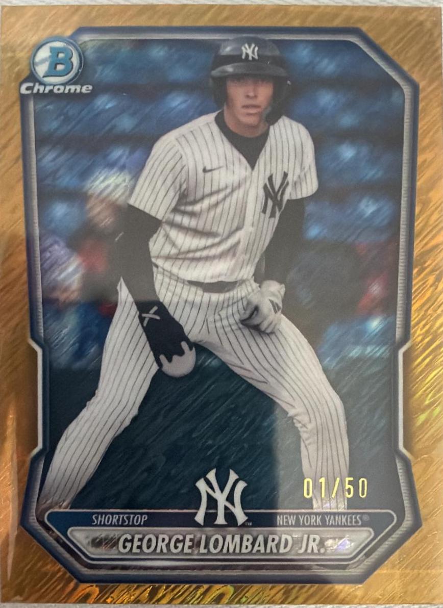 George Lombard Jr. [Gold Refractor] #BCP-64