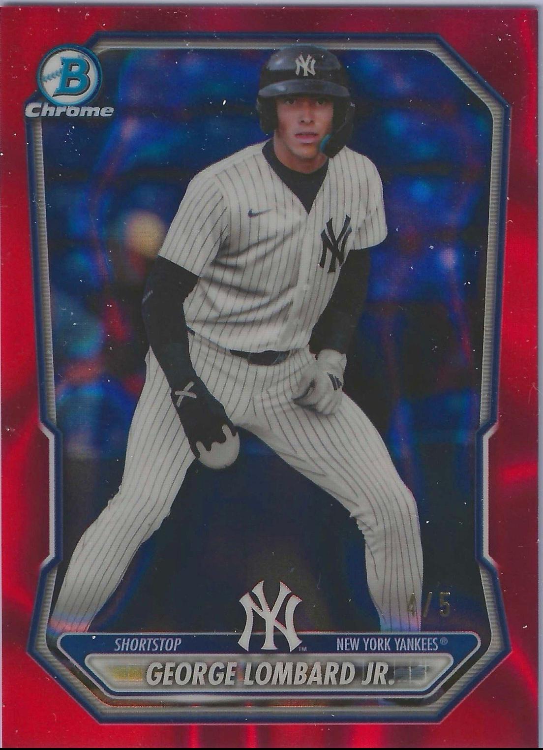 George Lombard Jr. [Red Lava Refractor] #BCP-64