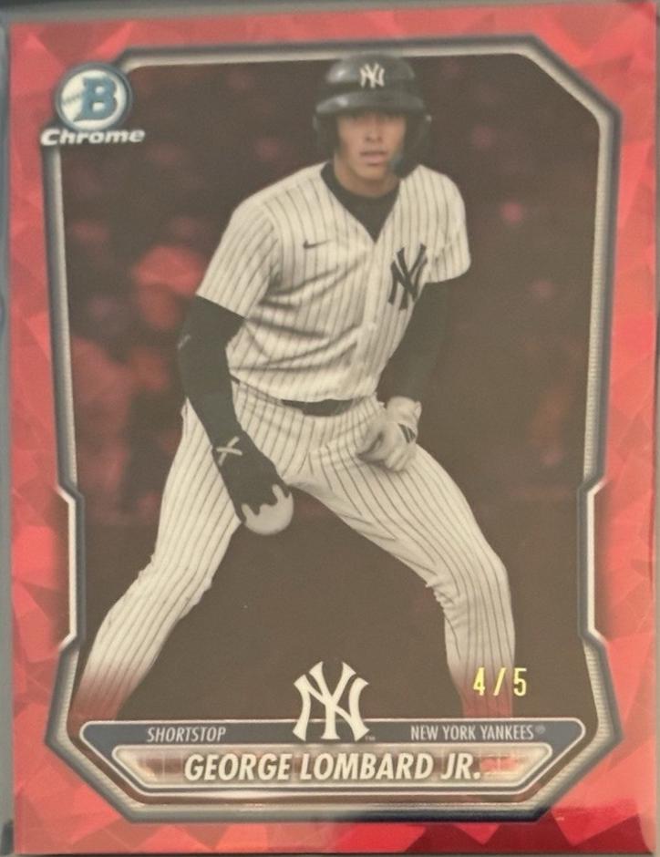 George Lombard Jr. [Red Refractor] #BCP-64