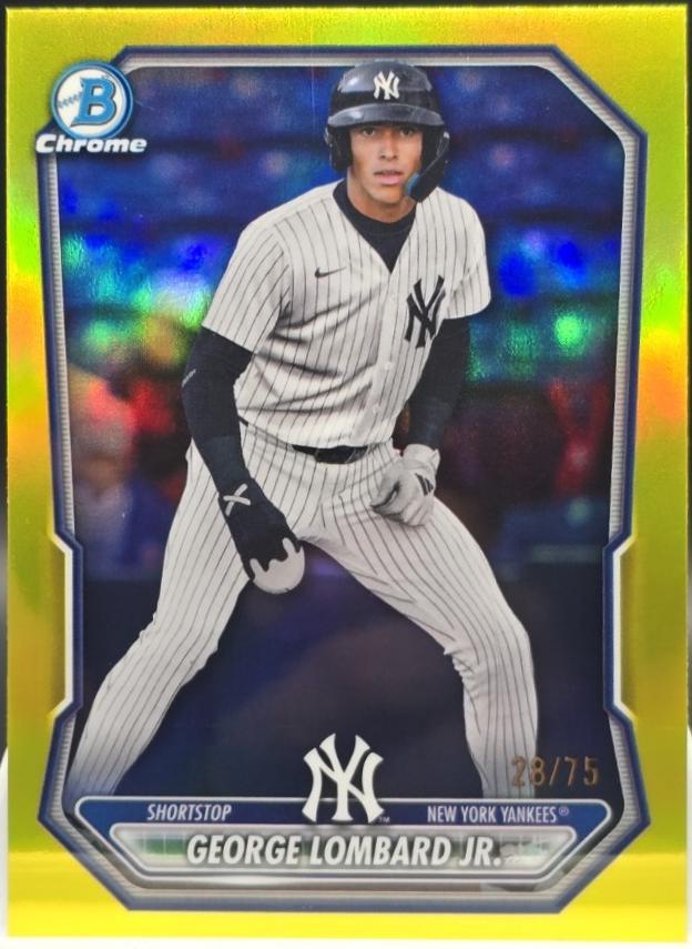 George Lombard Jr. [Yellow Refractor] #BCP-64