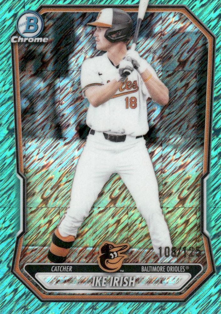 Ike Irish [Aqua Shimmer Refractor] #BCP-68