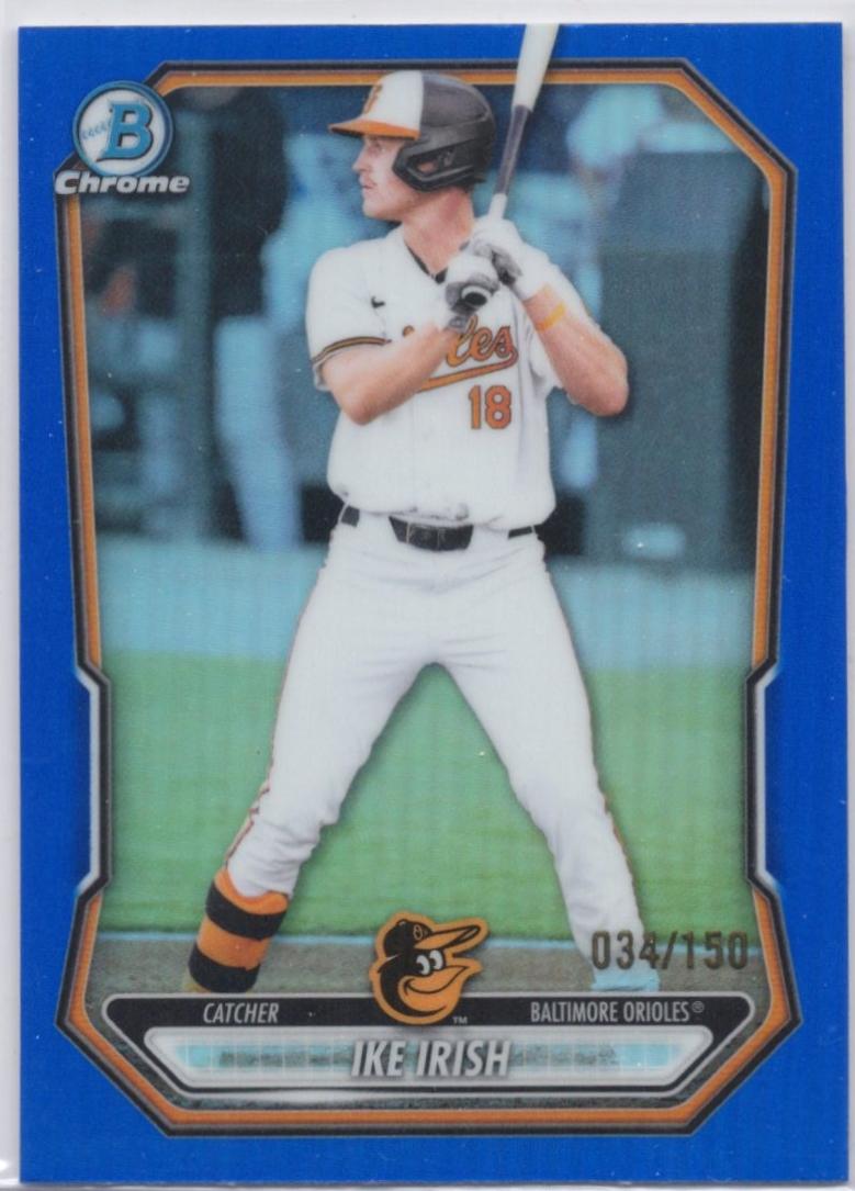 Ike Irish [Blue Refractor] #BCP-68