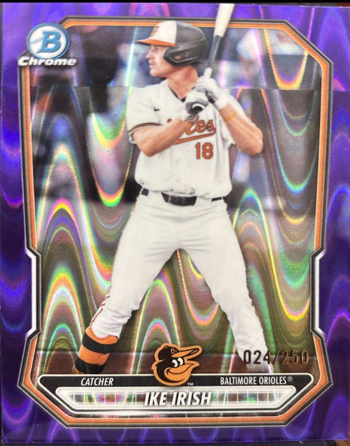 Ike Irish [Purple RayWave Refractor] #BCP-68