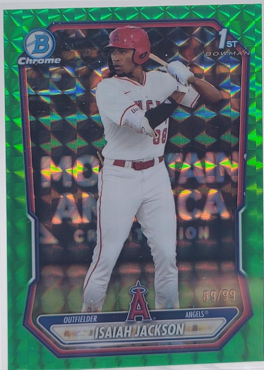 Isaiah Jackson [Green Geometric Refractor] #BCP-60