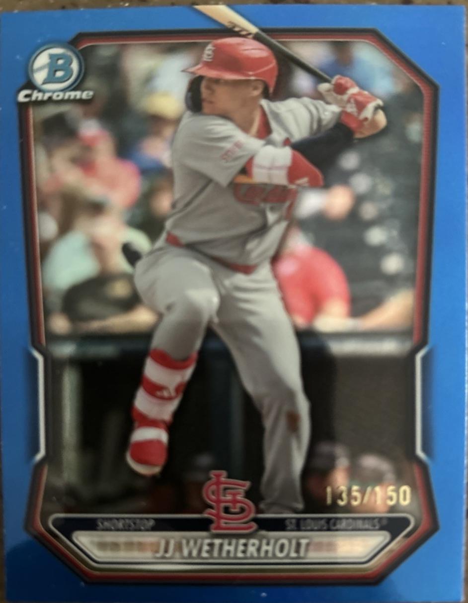 JJ Wetherholt [Blue Refractor] #BCP-115