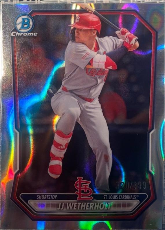 JJ Wetherholt [Lava Refractor] #BCP-115