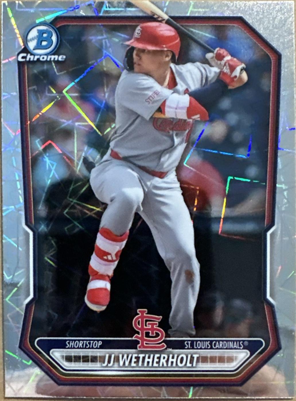 JJ Wetherholt [Lazer Refractor] #BCP-115