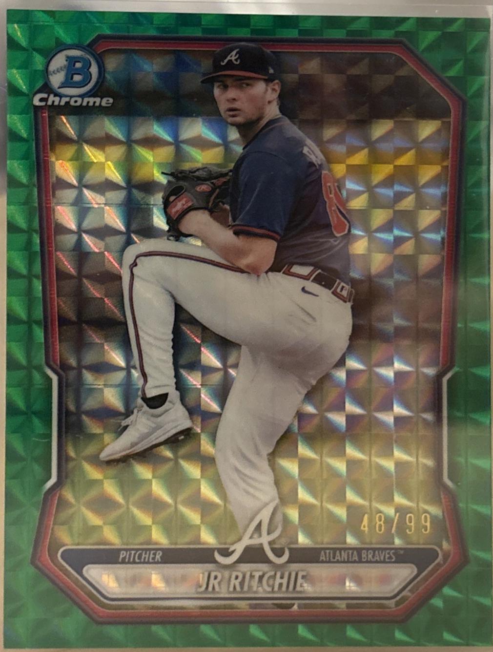 JR Ritchie [Green Geometric Refractor] #BCP-123