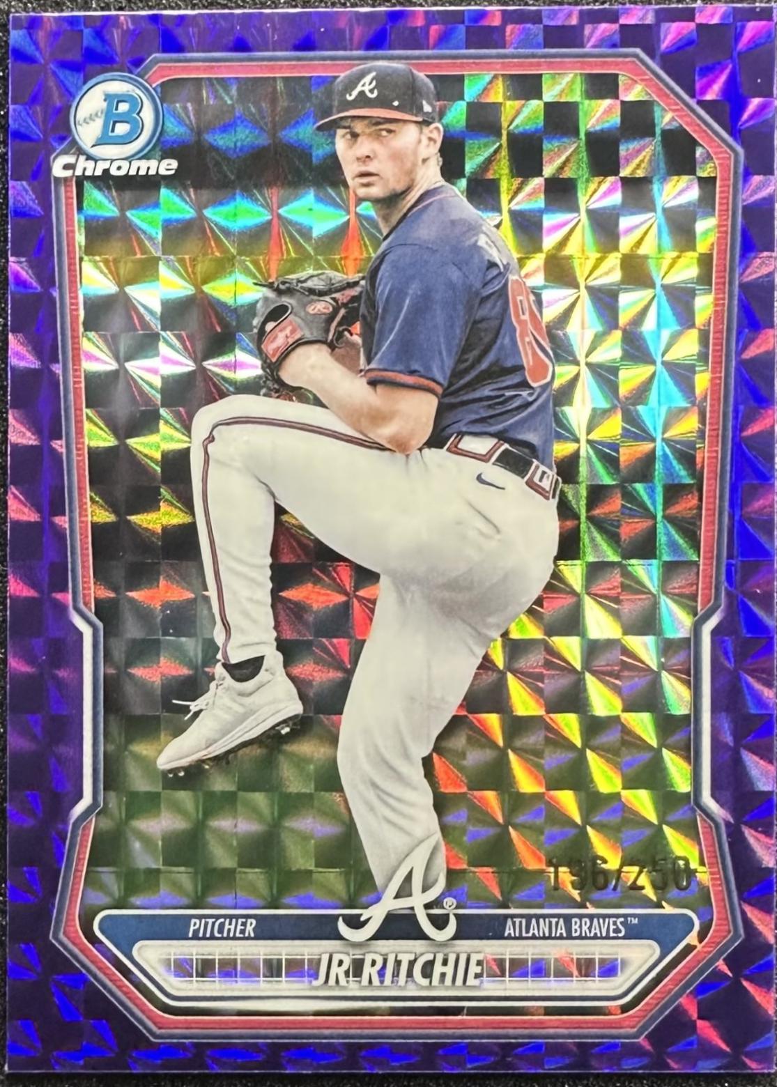 JR Ritchie [Purple Geometric Refractor] #BCP-123