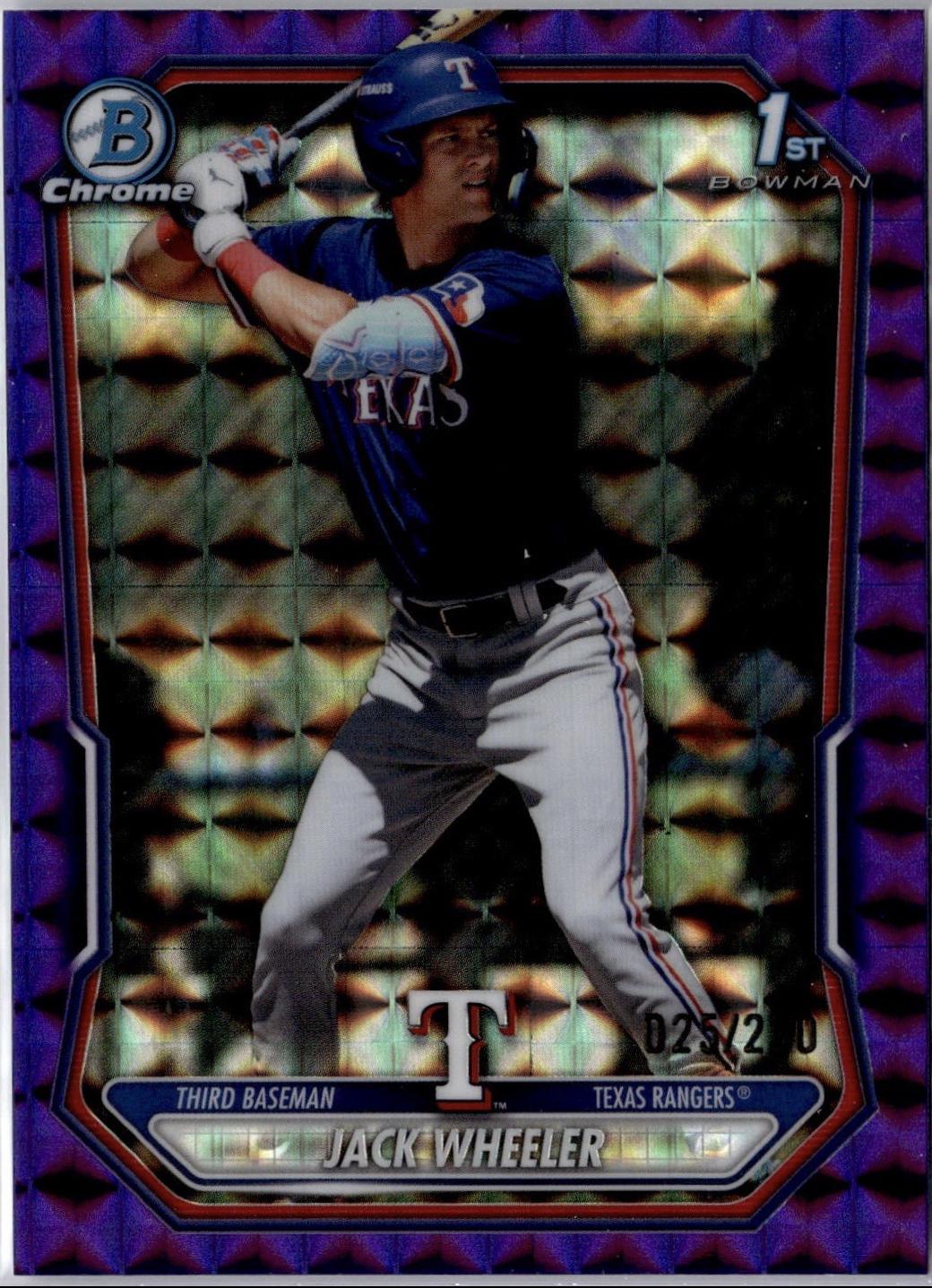 Jack Wheeler [Purple Geometric Refractor] #BCP-74