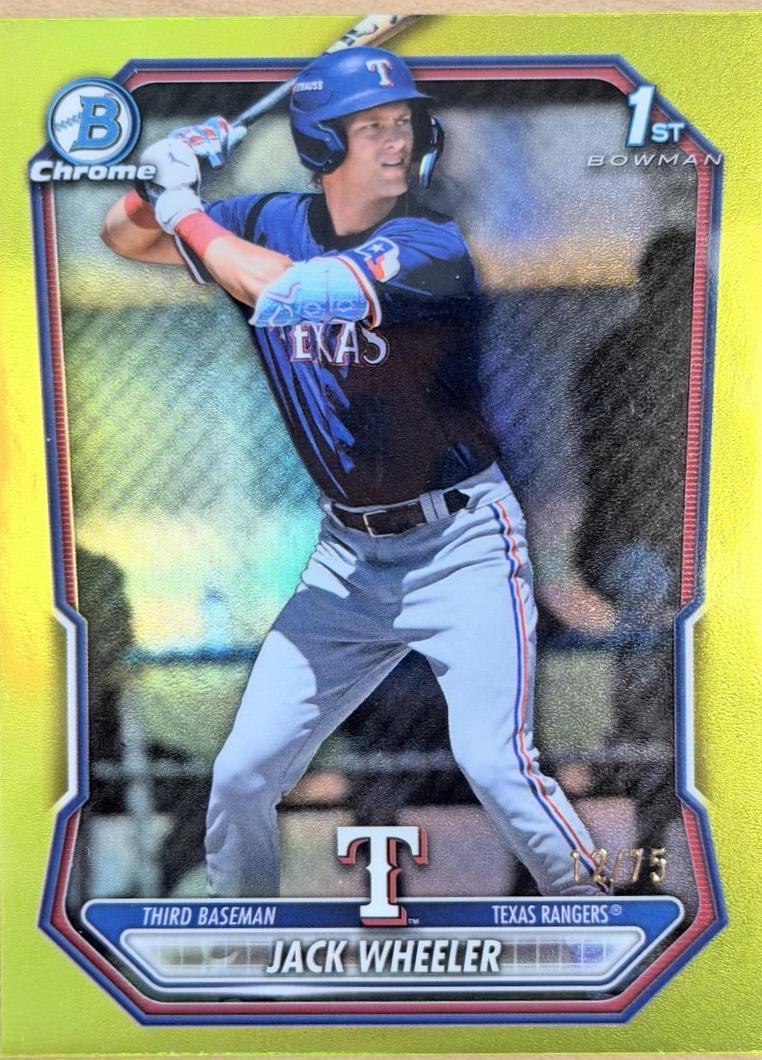 Jack Wheeler [Yellow Refractor] #BCP-74