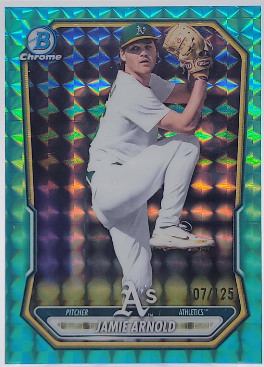 Jamie Arnold [Aqua Geometric Refractor] #BCP-112