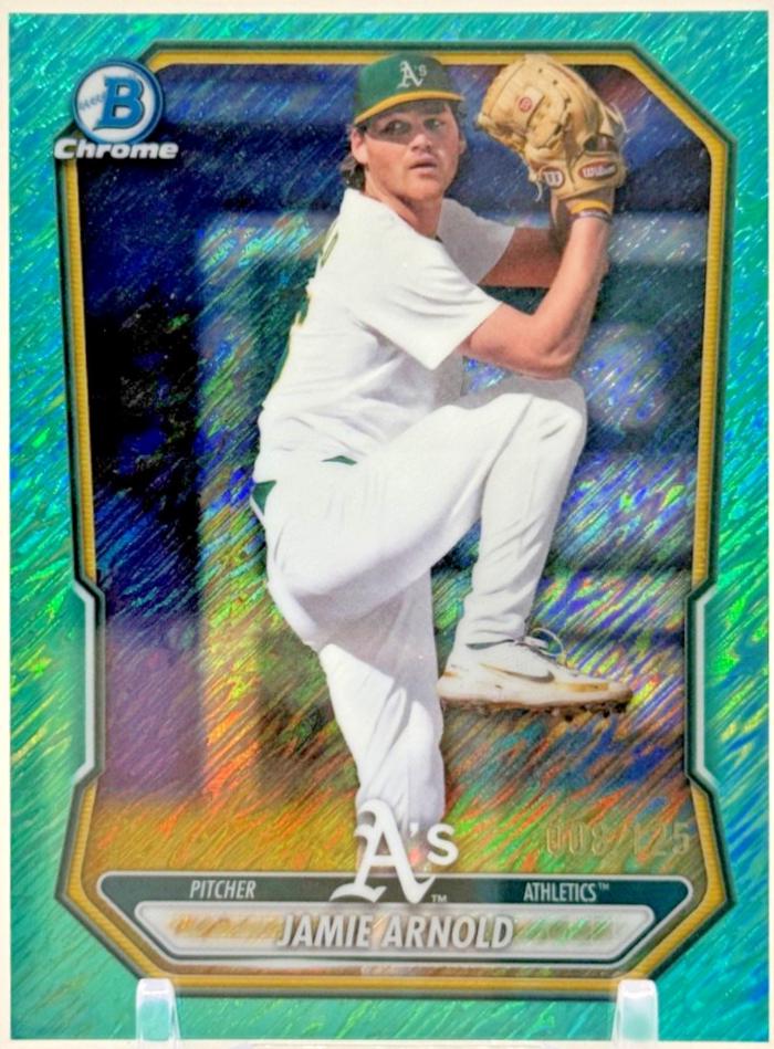 Jamie Arnold [Aqua Shimmer Refractor] #BCP-112