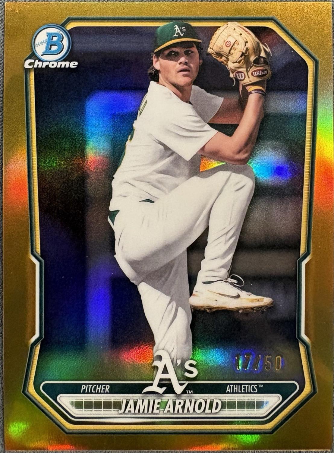 Jamie Arnold [Gold Geometric Refractor] #BCP-112