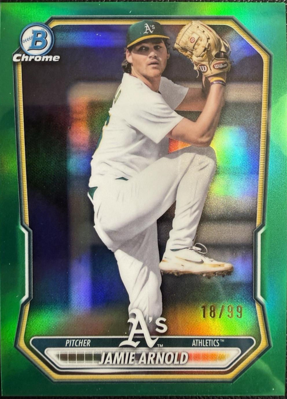 Jamie Arnold [Green Geometric Refractor] #BCP-112