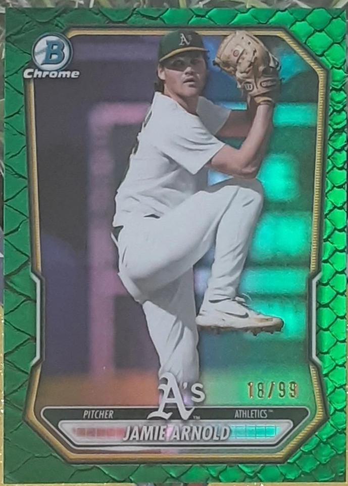 Jamie Arnold [Green Reptilian Refractor] #BCP-112