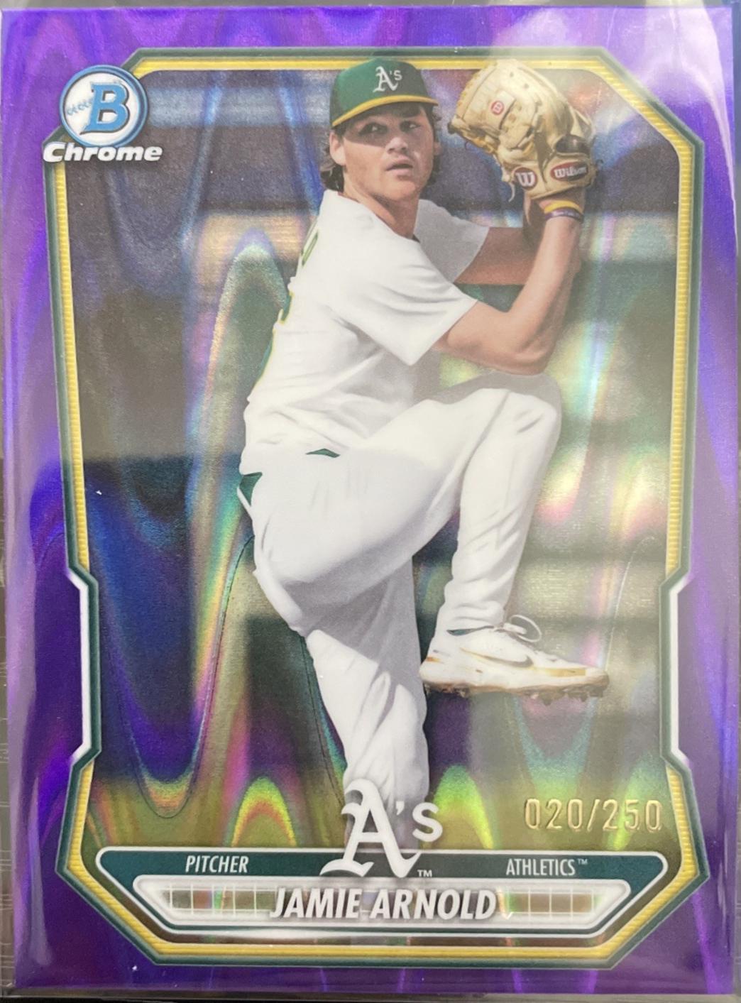 Jamie Arnold [Purple RayWave Refractor] #BCP-112