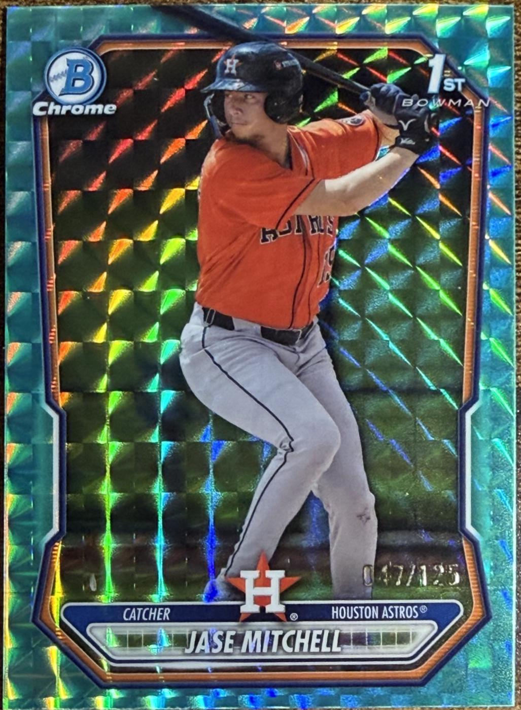 Jase Mitchell [Aqua Geometric Refractor] #BCP-12