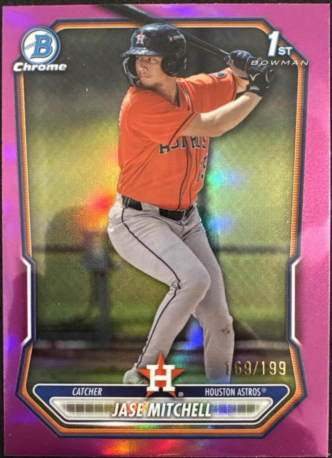 Jase Mitchell [Fuchsia Refractor] #BCP-12