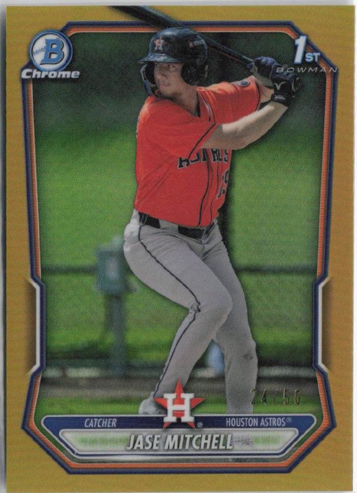 Jase Mitchell [Gold Refractor] #BCP-12