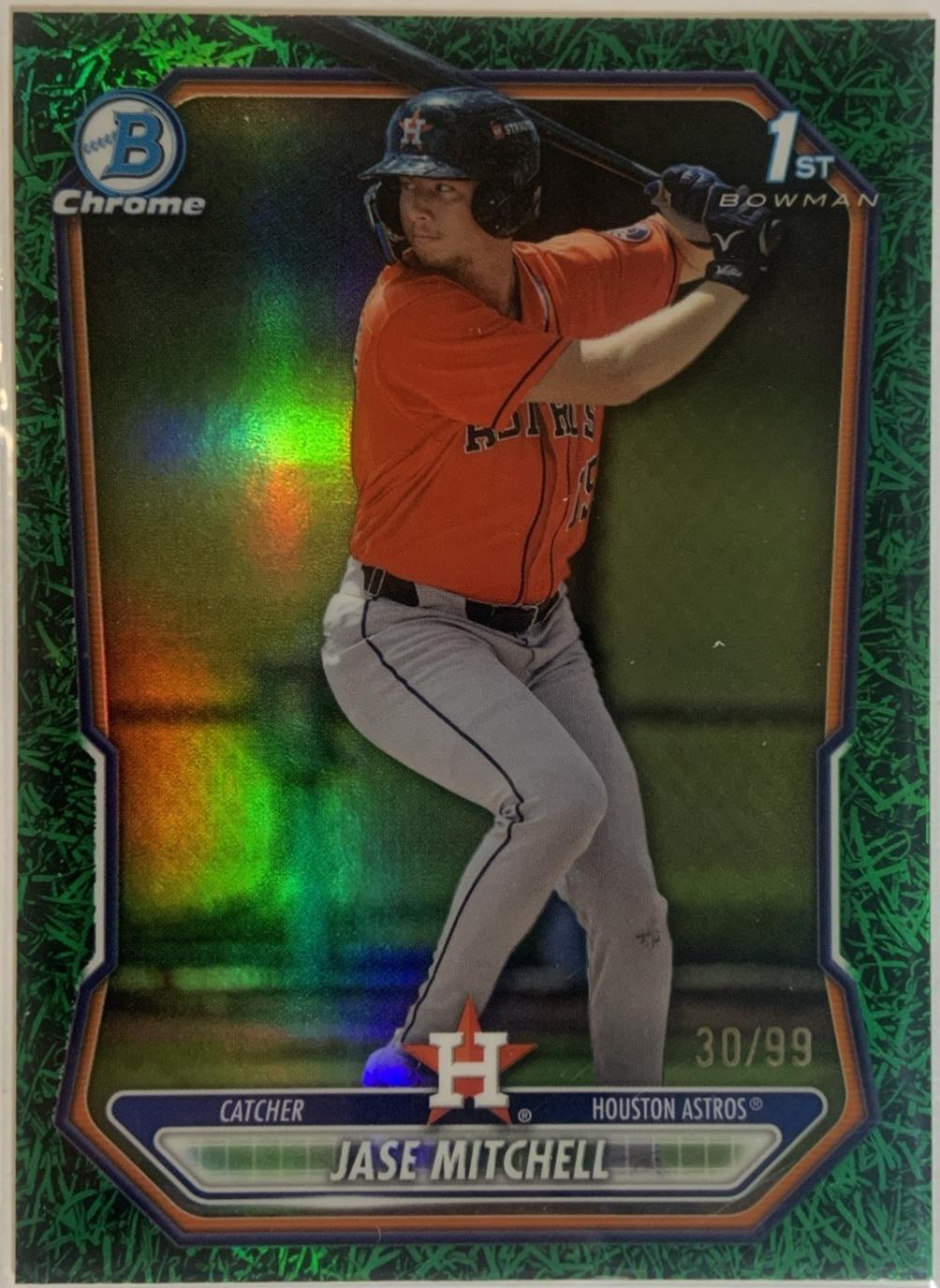 Jase Mitchell [Green Grass Refractor] #BCP-12