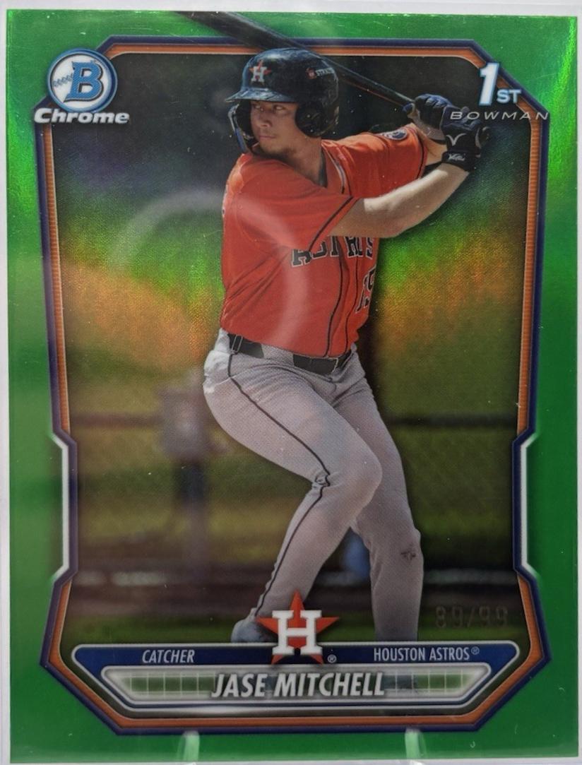 Jase Mitchell [Green Refractor] #BCP-12