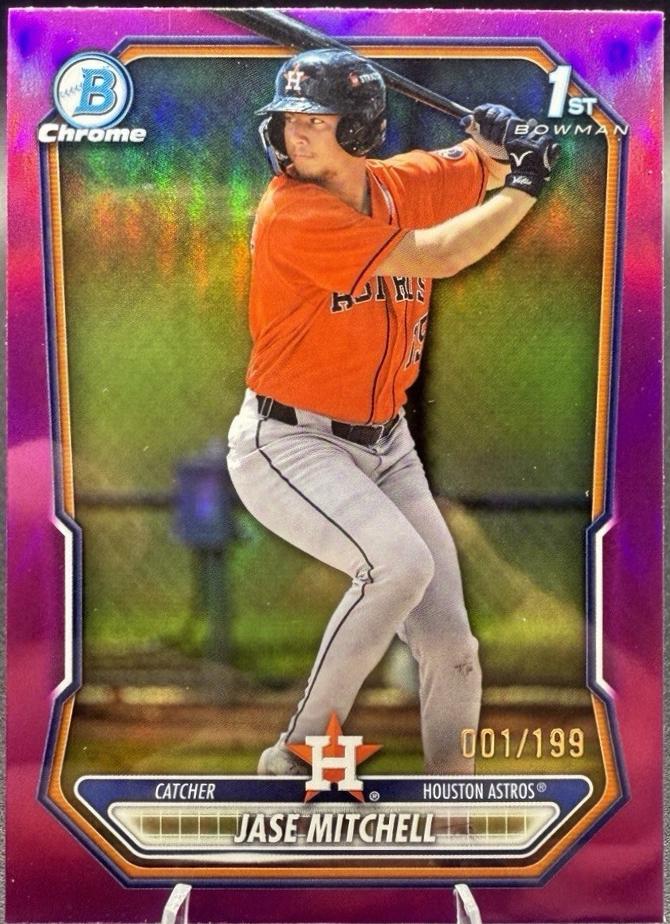Jase Mitchell [Purple Geometric Refractor] #BCP-12
