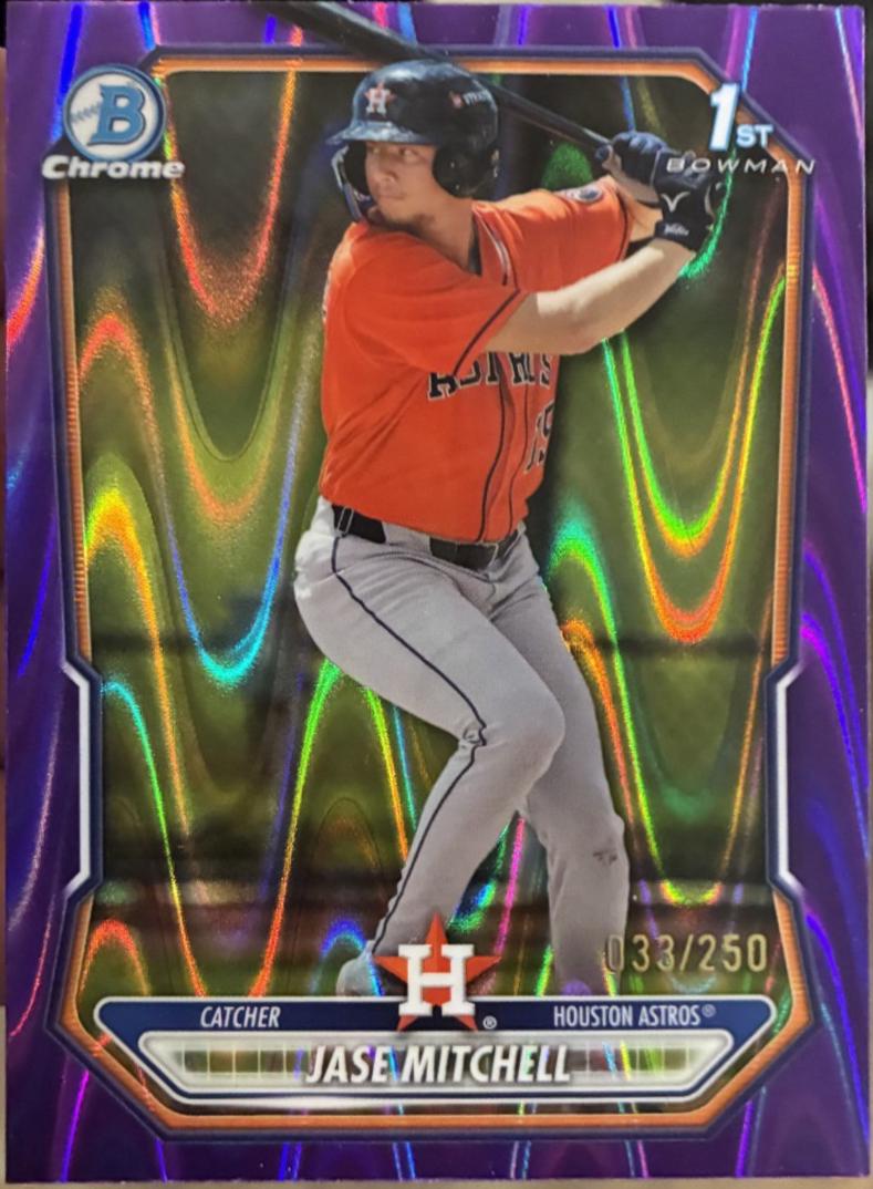Jase Mitchell [Purple RayWave Refractor] #BCP-12