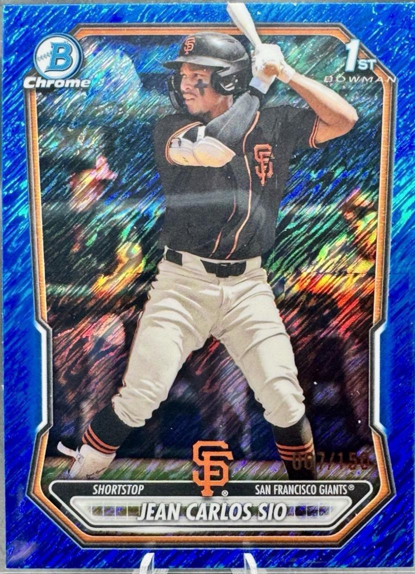 Jean Carlos Sio [Blue Shimmer Refractor] #BCP-87