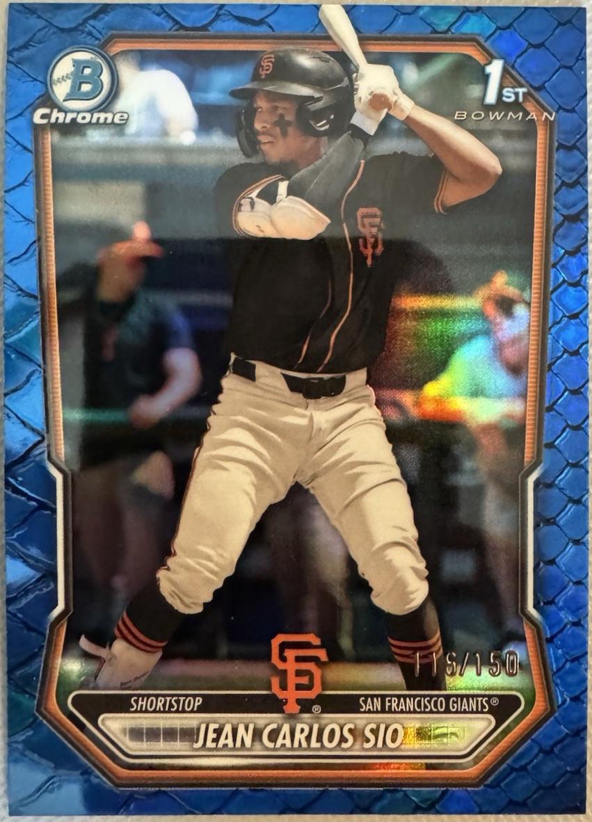 Jean Carlos Sio [Reptilian Blue Refractor] #BCP-87