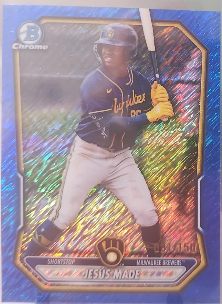Jesus Made [Blue Shimmer Refractor] #BCP-96