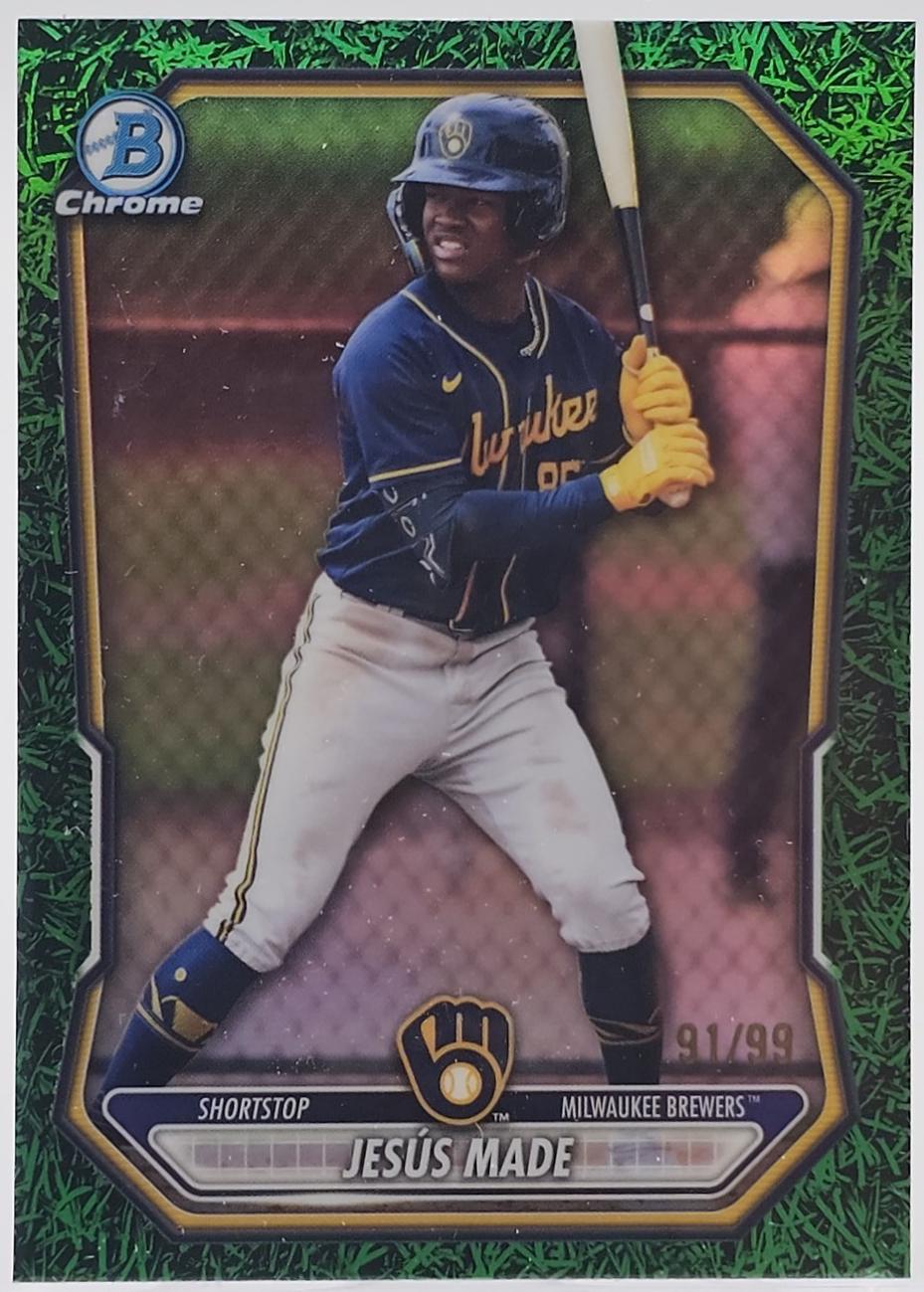 Jesus Made [Green Grass Refractor] #BCP-96