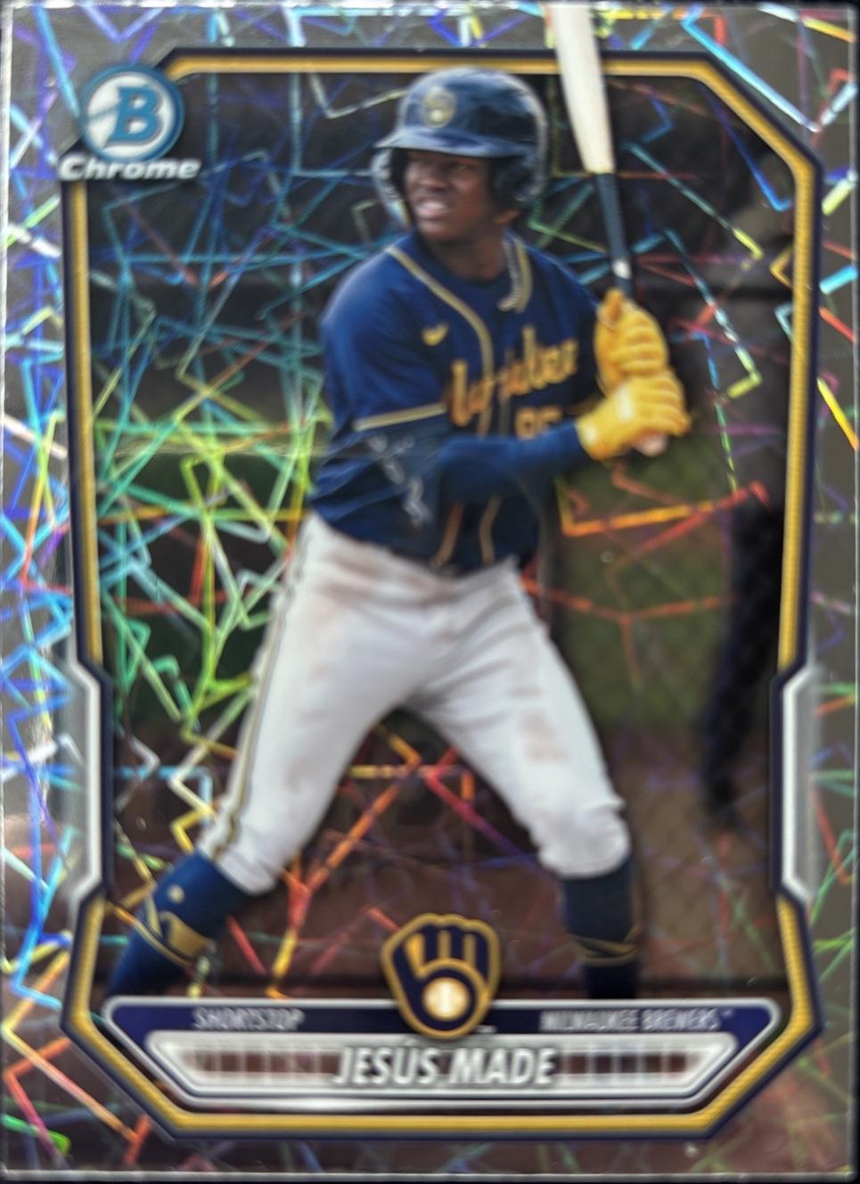 Jesus Made [Lazer Refractor] #BCP-96