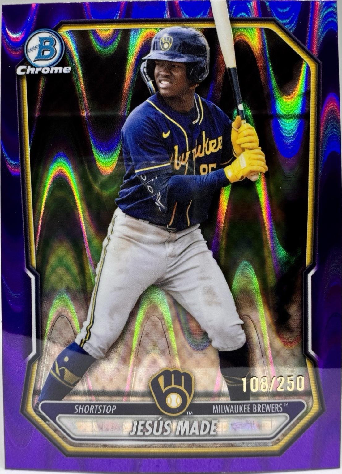 Jesus Made [Purple RayWave Refractor] #BCP-96