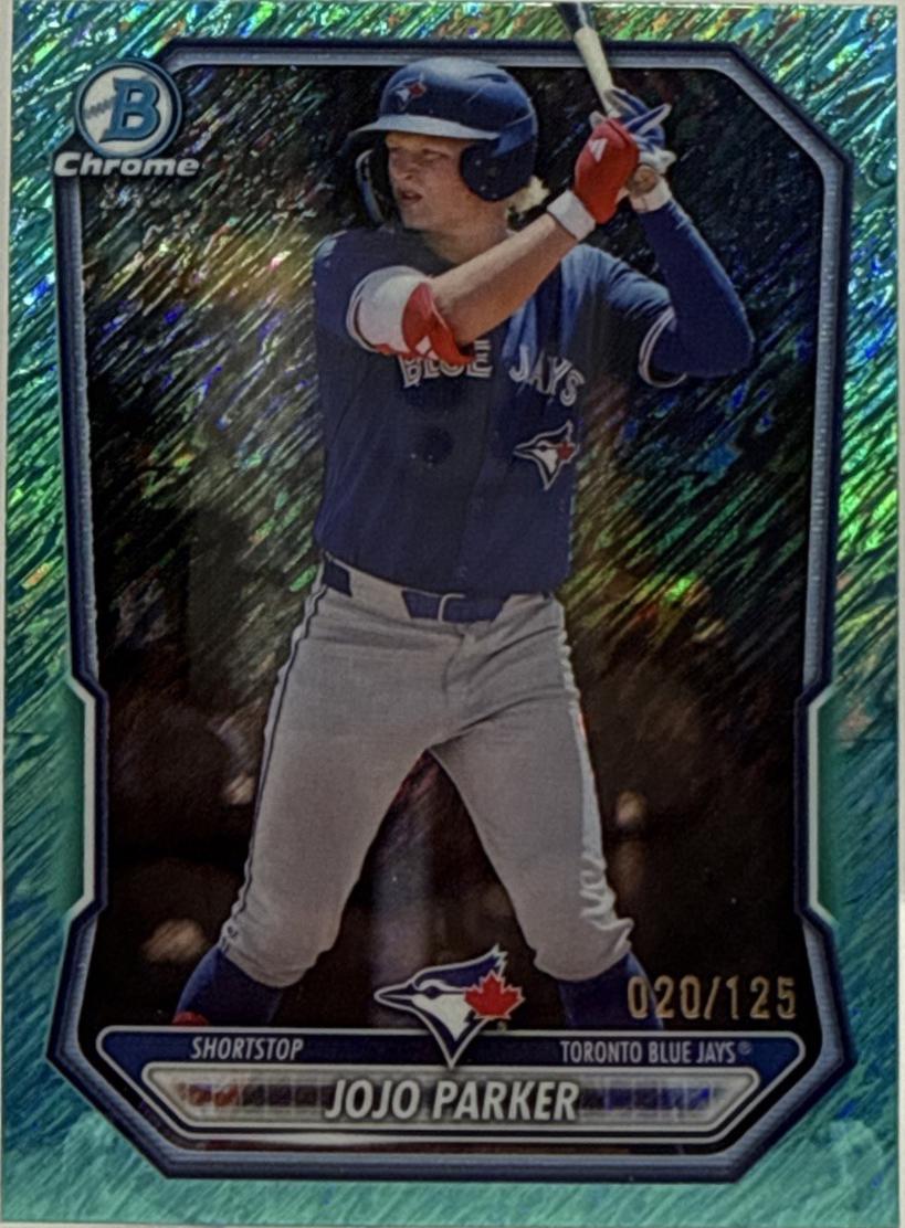 JoJo Parker [Aqua Shimmer Refractor] #BCP-147