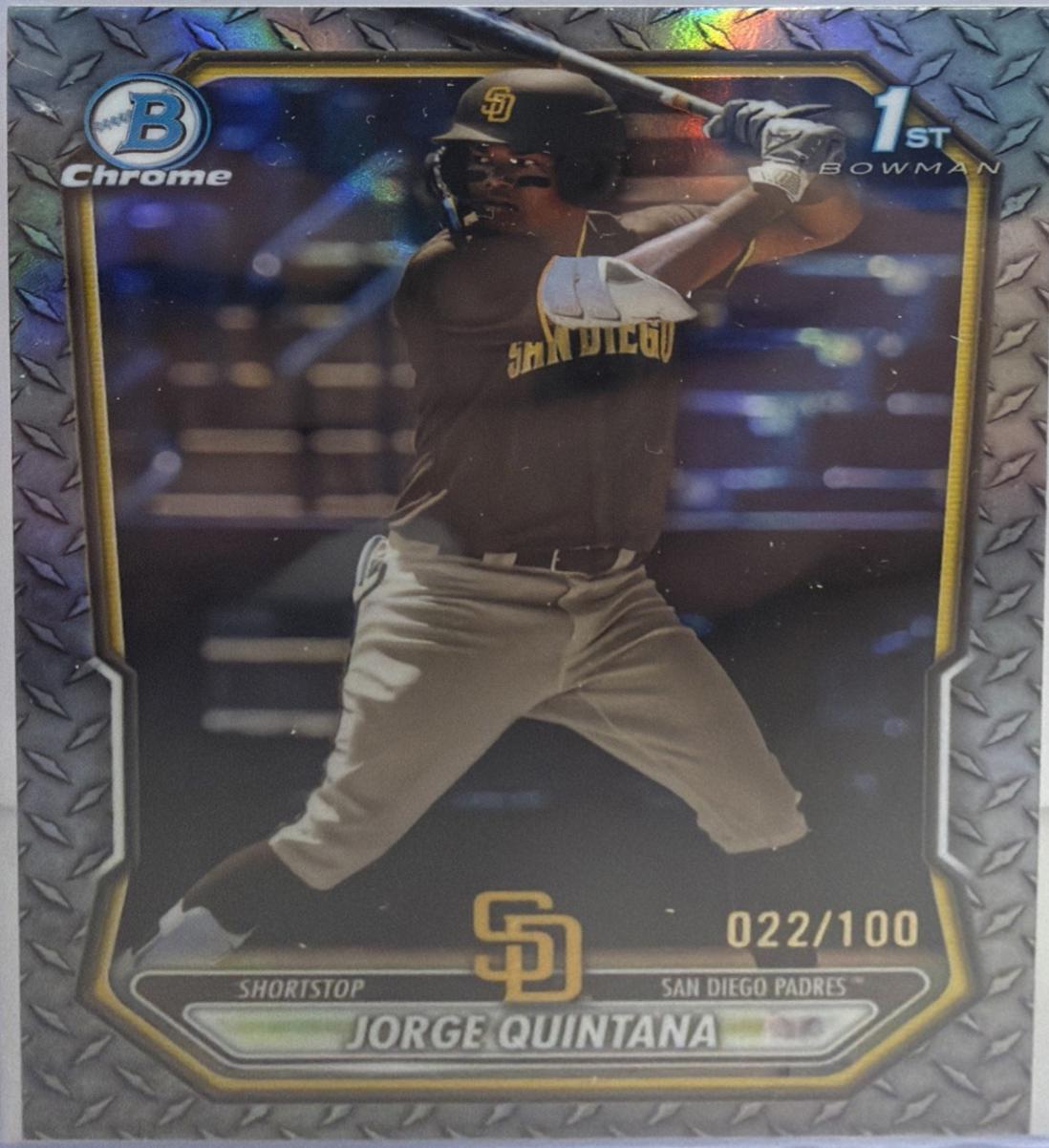 Jorge Quintana [Steel Metal Refractor] #BCP-93